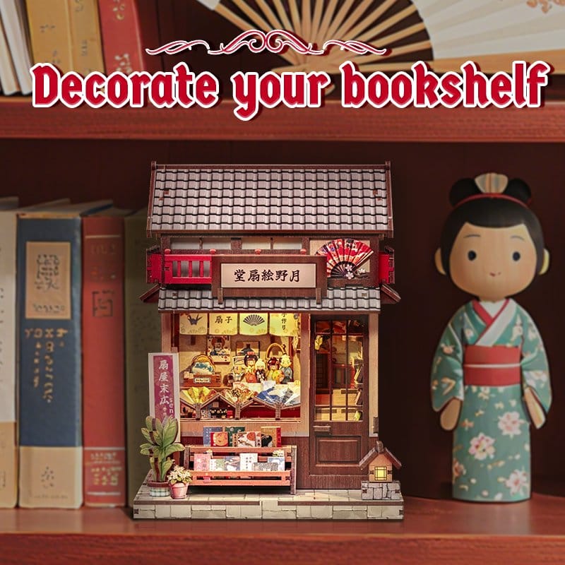 Miniature House Model Kit Tsukino Eogi-dou 19 x 14 cm Image 5