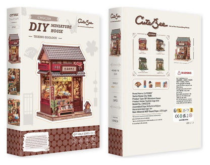Miniature House Model Kit Tsukino Eogi-dou 19 x 14 cm Image 9