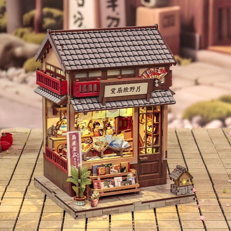 Miniature House Model Kit Tsukino Eogi-dou 19 x 14 cm Image 15