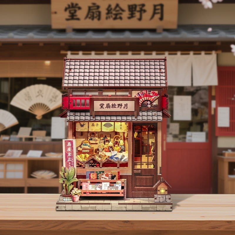 Miniature House Model Kit Tsukino Eogi-dou 19 x 14 cm Image 17