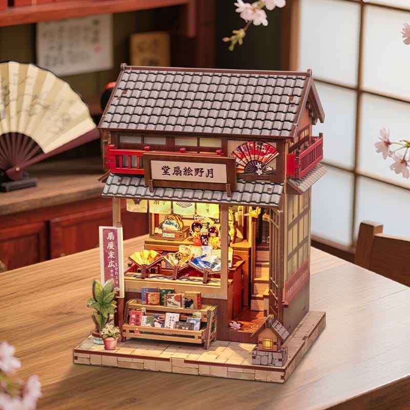 Miniature House Model Kit Tsukino Eogi-dou 19 x 14 cm Image 19