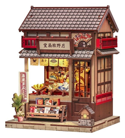 Miniature House Model Kit Tsukino Eogi-dou 19 x 14 cm Image 20