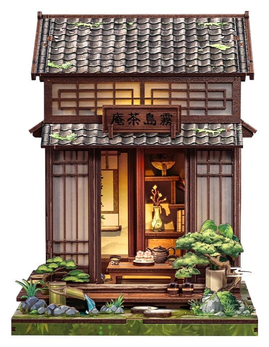 Miniature House Model Kit Kirishima Cha-an 19 x 14 cm Image 1