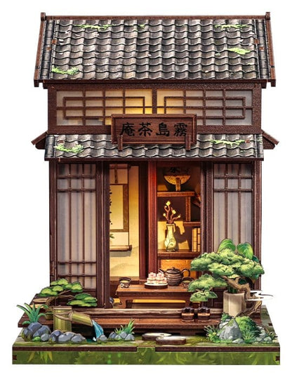Miniature House Model Kit Kirishima Cha-an 19 x 14 cm Image 1