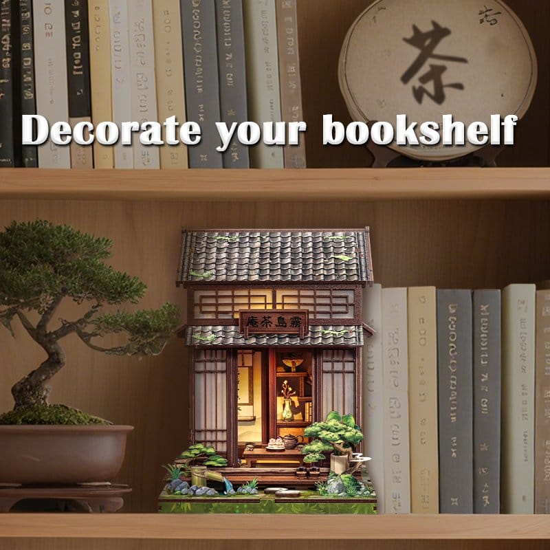 Miniature House Model Kit Kirishima Cha-an 19 x 14 cm Image 4