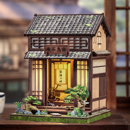 Miniature House Model Kit Kirishima Cha-an 19 x 14 cm Image 14