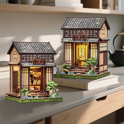 Miniature House Model Kit Kirishima Cha-an 19 x 14 cm Image 16