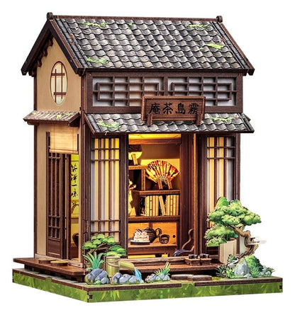 Miniature House Model Kit Kirishima Cha-an 19 x 14 cm Image 17