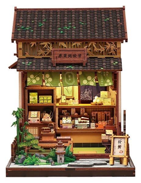 Miniature House Model Kit Kanmi-dokoro Kurihara 19 x 15 cm Image 1