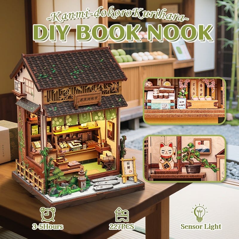 Miniature House Model Kit Kanmi-dokoro Kurihara 19 x 15 cm Image 9