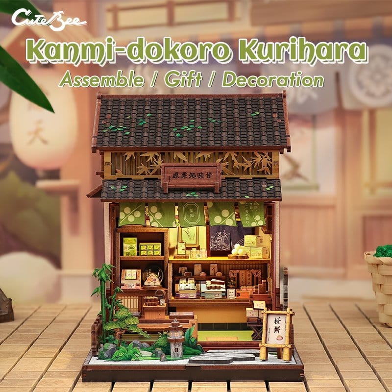 Miniature House Model Kit Kanmi-dokoro Kurihara 19 x 15 cm Image 10