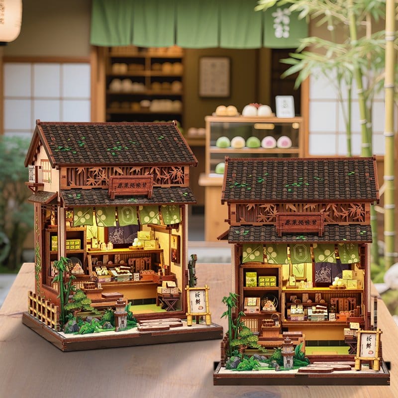 Miniature House Model Kit Kanmi-dokoro Kurihara 19 x 15 cm Image 14