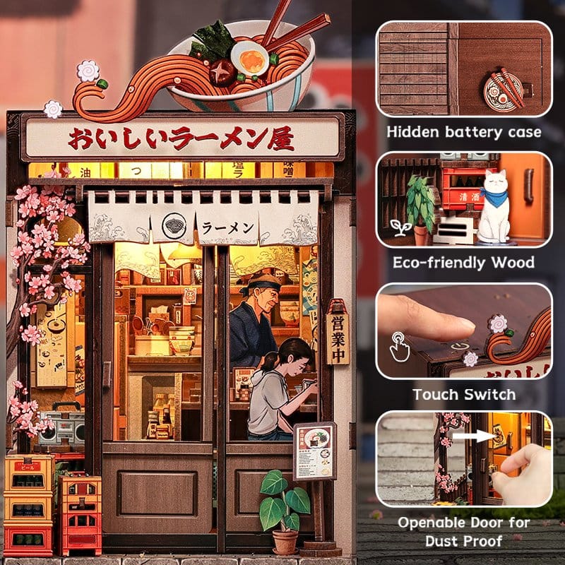 Miniature House Model Kit Oishii Kyoto 22 x 13 cm Image 8