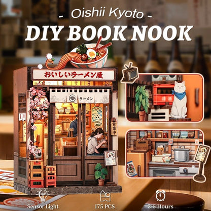 Miniature House Model Kit Oishii Kyoto 22 x 13 cm Image 11