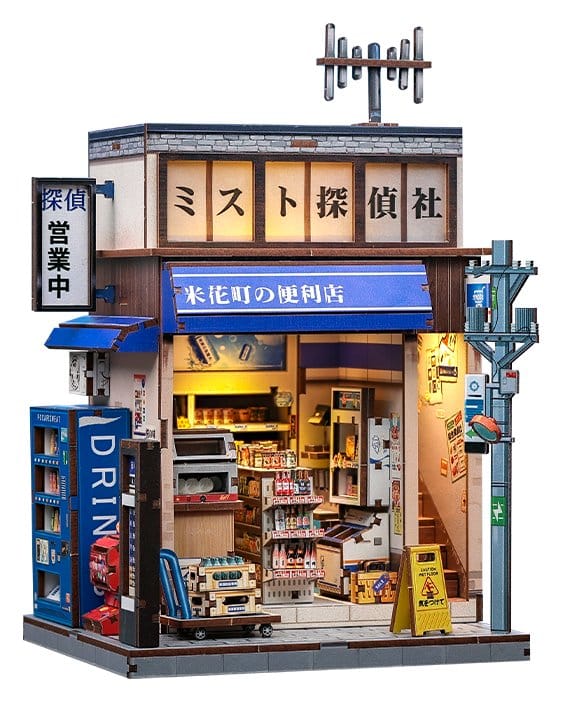 Miniature House Model Kit Beika-cho Convenience Store 22 x 15 cm Image 23