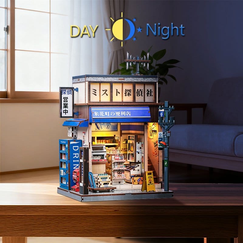 Miniature House Model Kit Beika-cho Convenience Store 22 x 15 cm Image 24