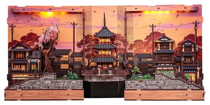 Book Nook Twilight Sakura Path 23 x 12 cm Image 6