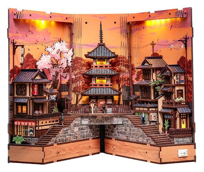 Book Nook Twilight Sakura Path 23 x 12 cm Image 7