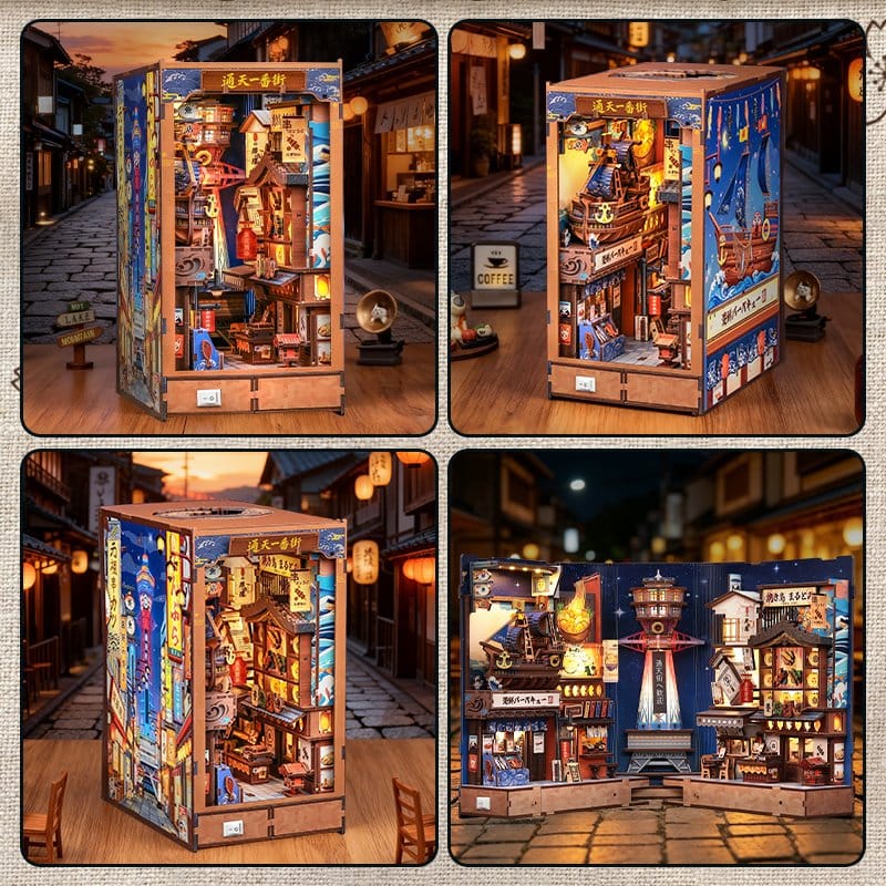 Book Nook Tsutenkaku Ichiban Street 23 x 12 cm Image 4