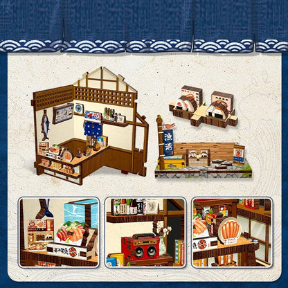 Miniature House Model Kit Fukuoka Mentaiko Kitchen 11 x 9 cm Image 4