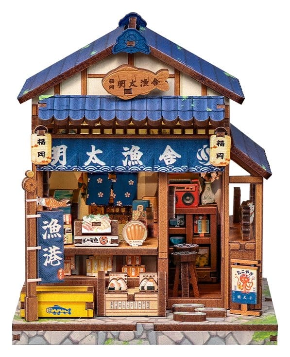Miniature House Model Kit Fukuoka Mentaiko Kitchen 11 x 9 cm Image 5
