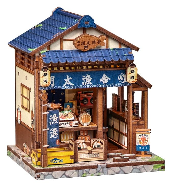 Miniature House Model Kit Fukuoka Mentaiko Kitchen 11 x 9 cm Image 6