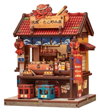 Miniature House Model Kit Osaka Takoyaki 12 x 9 cm Image 1
