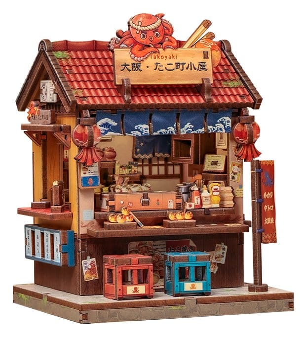 Miniature House Model Kit Osaka Takoyaki 12 x 9 cm Image 5