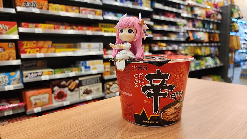 Goddess of Victory: Nikke Cup Noodle Holder PVC Statue Dorothy 9 cm Image 4