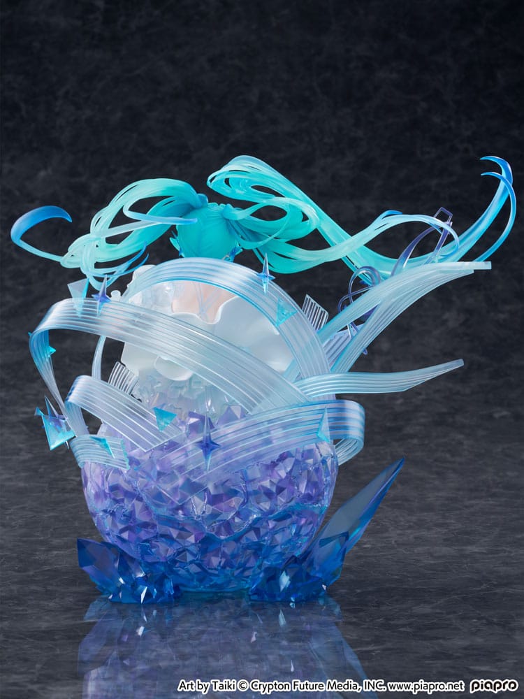 Hatsune Miku PVC Statue 1/7 Hatsune Miku - Crystal Dress Ver. 22 cm Image 6