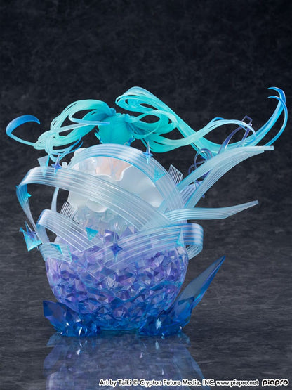 Hatsune Miku PVC Statue 1/7 Hatsune Miku - Crystal Dress Ver. 22 cm Image 6