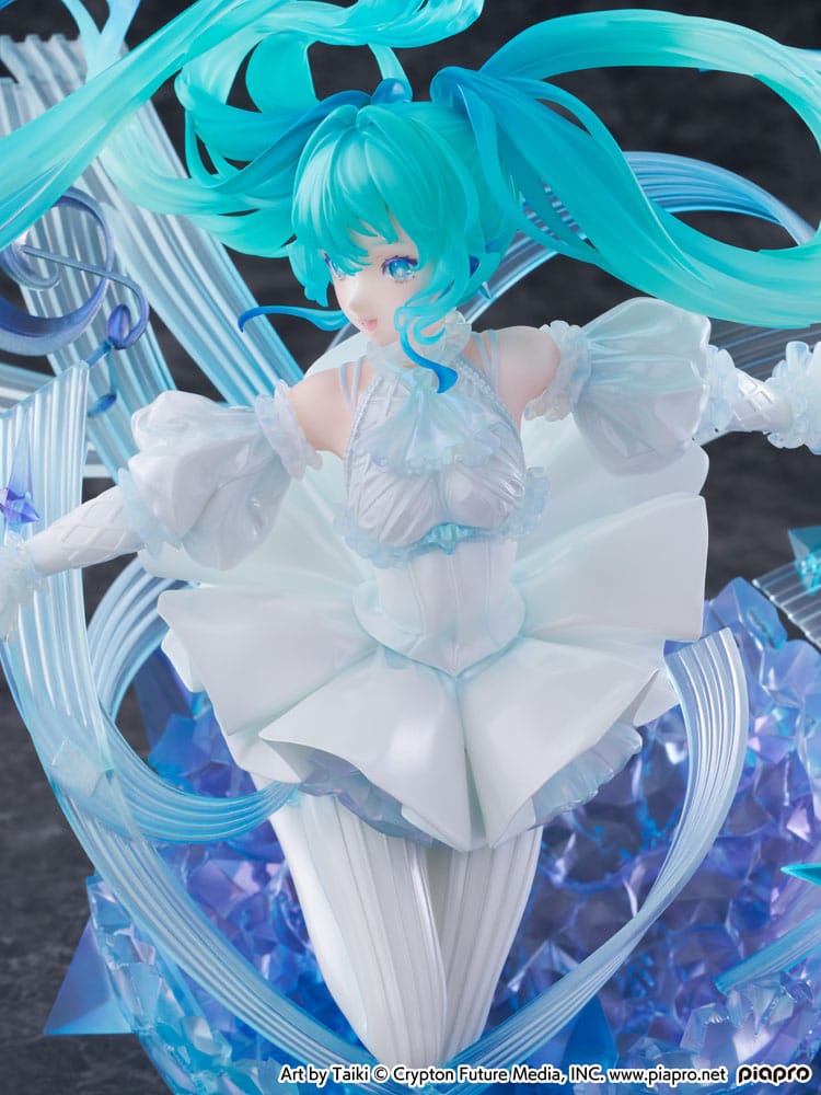 Hatsune Miku PVC Statue 1/7 Hatsune Miku - Crystal Dress Ver. 22 cm Image 8