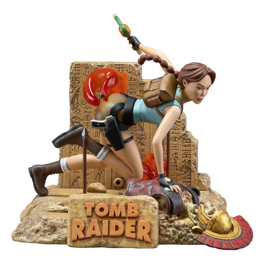 Tomb Raider 1996 PVC Statue Lara Croft Classic Era 17 cm Image 1