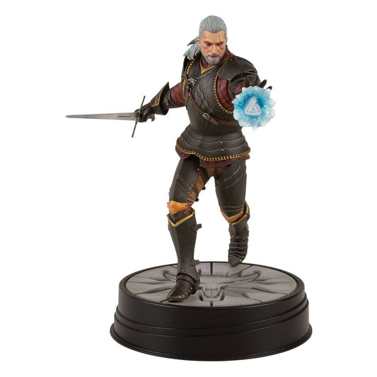 Witcher 3 Wild Hunt PVC Statue Geralt Toussaint Tourney Armor 20 cm Image 1