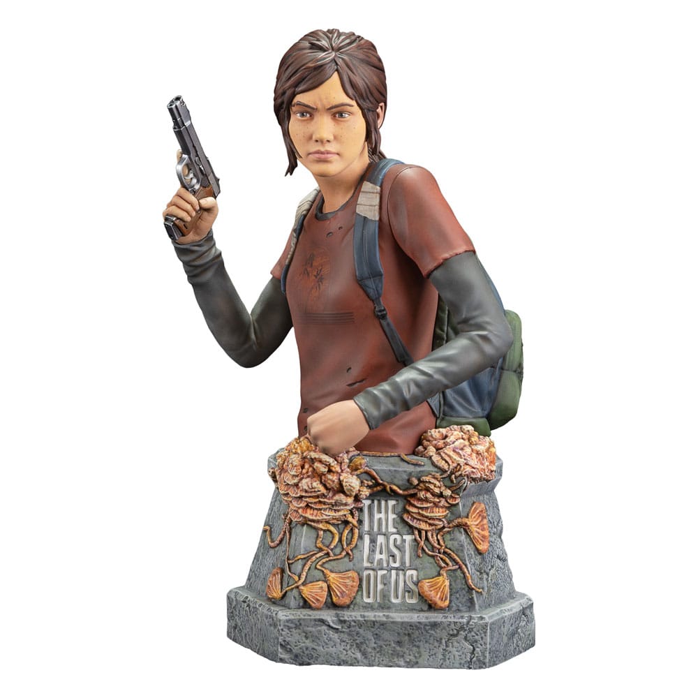 The Last of Us Büste Ellie with Handgun Bust 19 cm Image 1