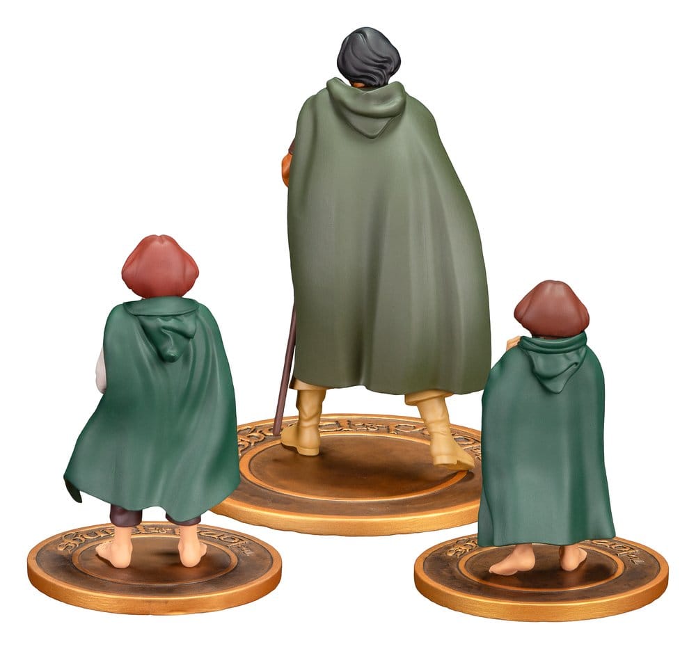 Der Herr der Ringe Animated Film PVC Figuren 3er-Pack Frodo, Aragorn, and Samwise Image 4