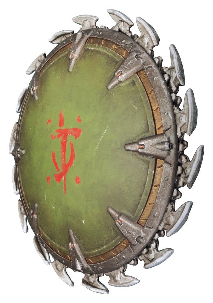 Doom: The Dark Ages Wand-Skulptur Shield Saw 25 x 25 cm Image 3