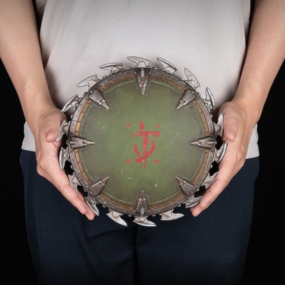 Doom: The Dark Ages Wand-Skulptur Shield Saw 25 x 25 cm Image 5