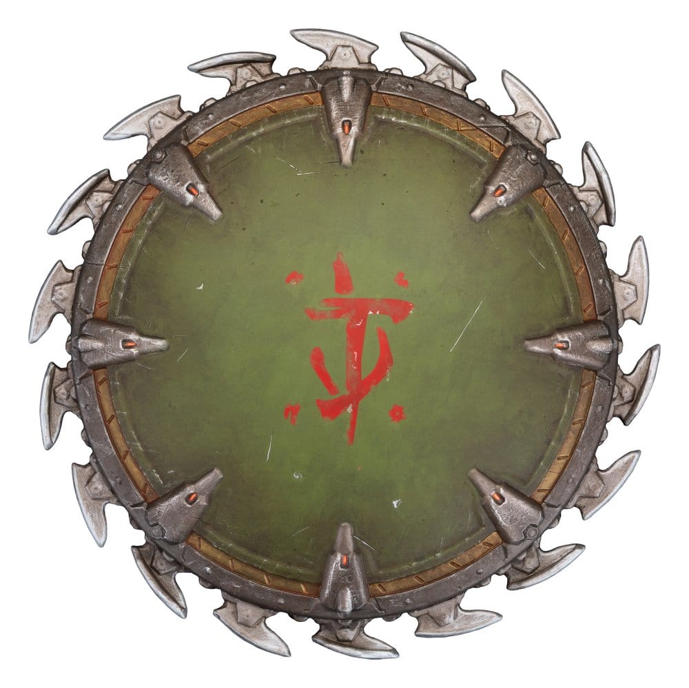 Doom: The Dark Ages Wand-Skulptur Shield Saw 25 x 25 cm Image 1
