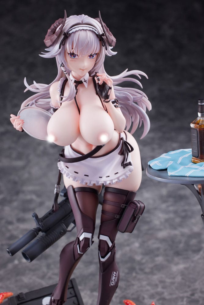 Original Character PVC Statue 1/7 Ijuu Senki Series: Tactician Mianji Limited Distribution 27 cm Image 6