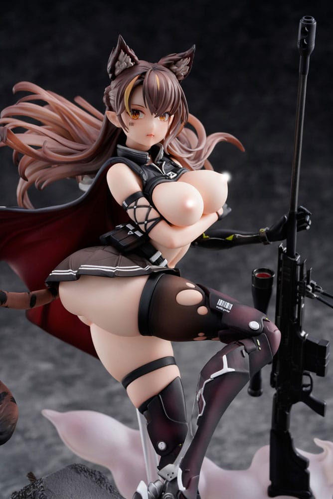 Original Character PVC Statue 1/7 Ijuu Senki Series: Sniper Karihime Limited Distribution 27 cm Image 4