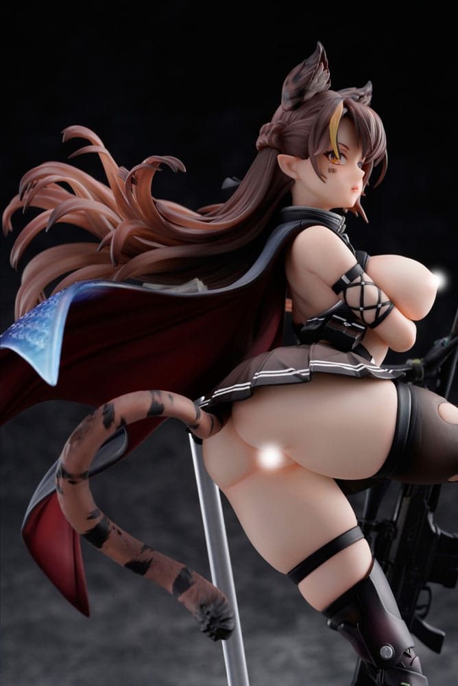 Original Character PVC Statue 1/7 Ijuu Senki Series: Sniper Karihime Limited Distribution 27 cm Image 10