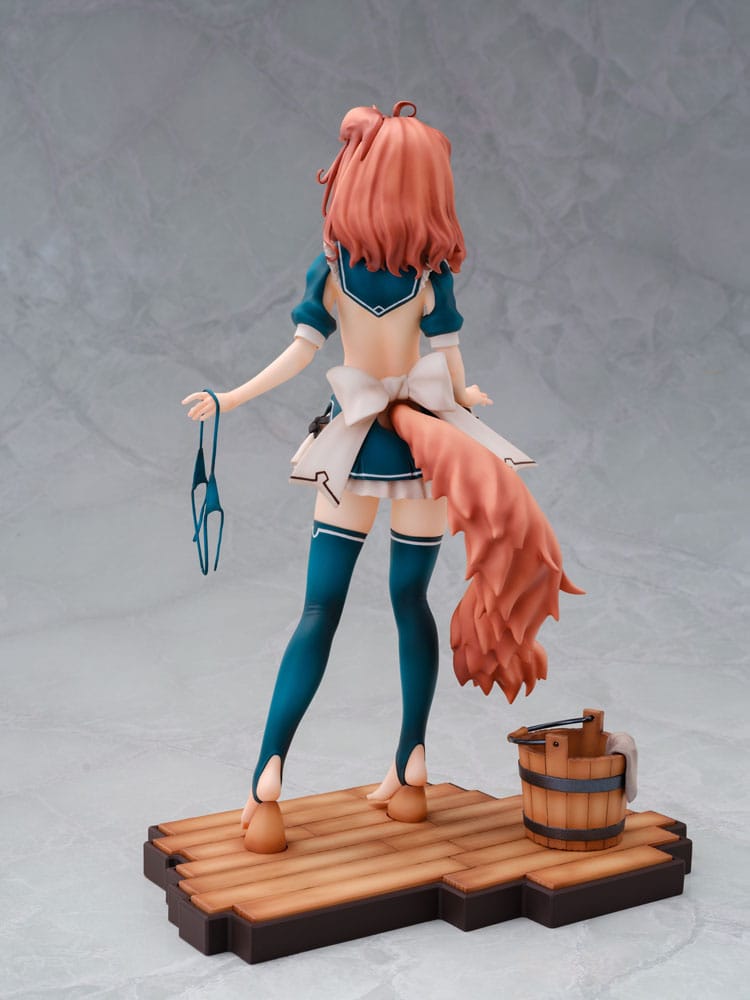 Original Character by Sawayaka Samehada Statue 1/6 Animal Ears Maid Kikimora 25 cm Image 6