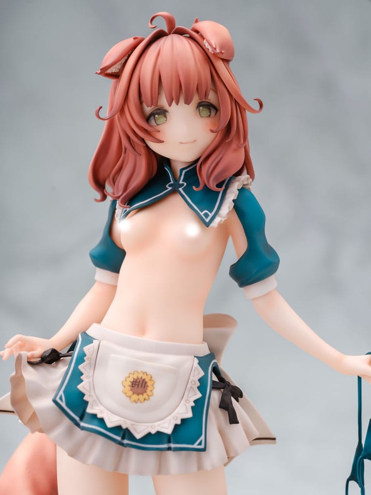 Original Character by Sawayaka Samehada Statue 1/6 Animal Ears Maid Kikimora 25 cm Image 8