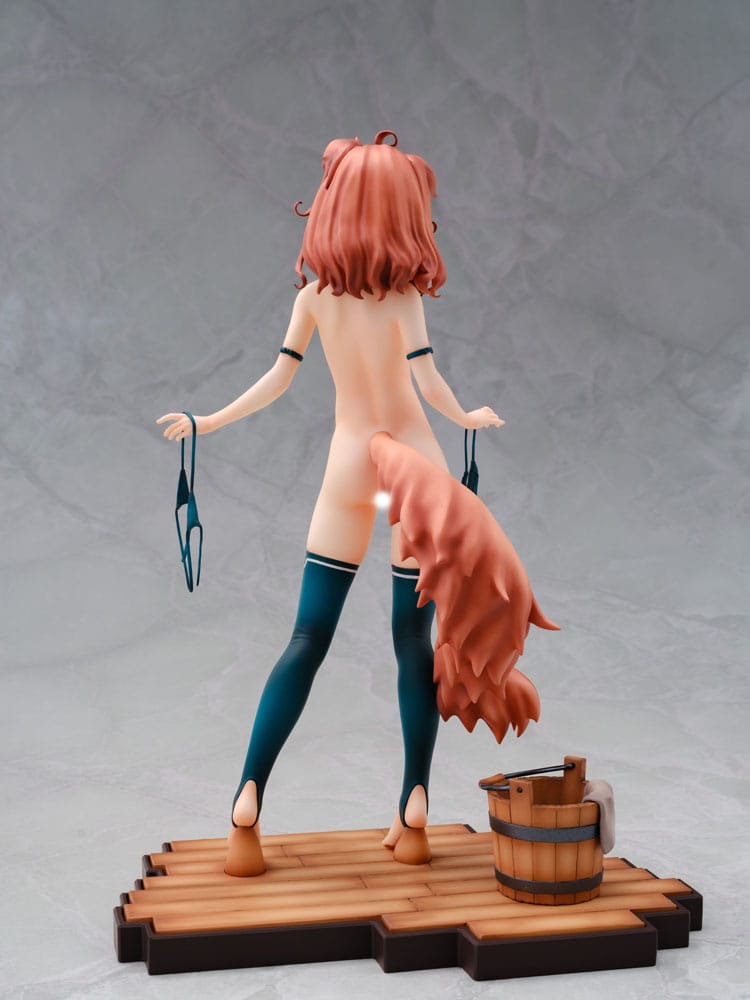 Original Character by Sawayaka Samehada Statue 1/6 Animal Ears Maid Kikimora 25 cm Image 13