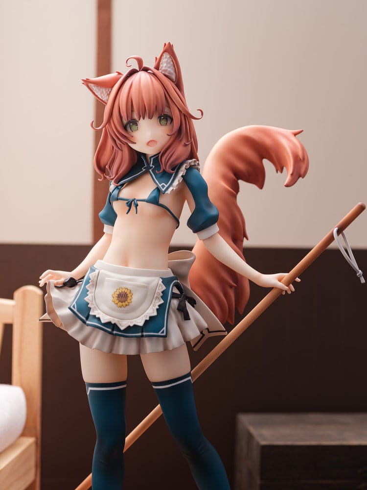 Original Character by Sawayaka Samehada Statue 1/6 Animal Ears Maid Kikimora 25 cm Image 17