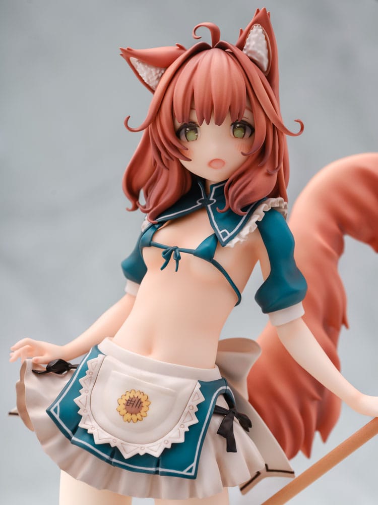 Original Character by Sawayaka Samehada Statue 1/6 Animal Ears Maid Kikimora 25 cm Image 24