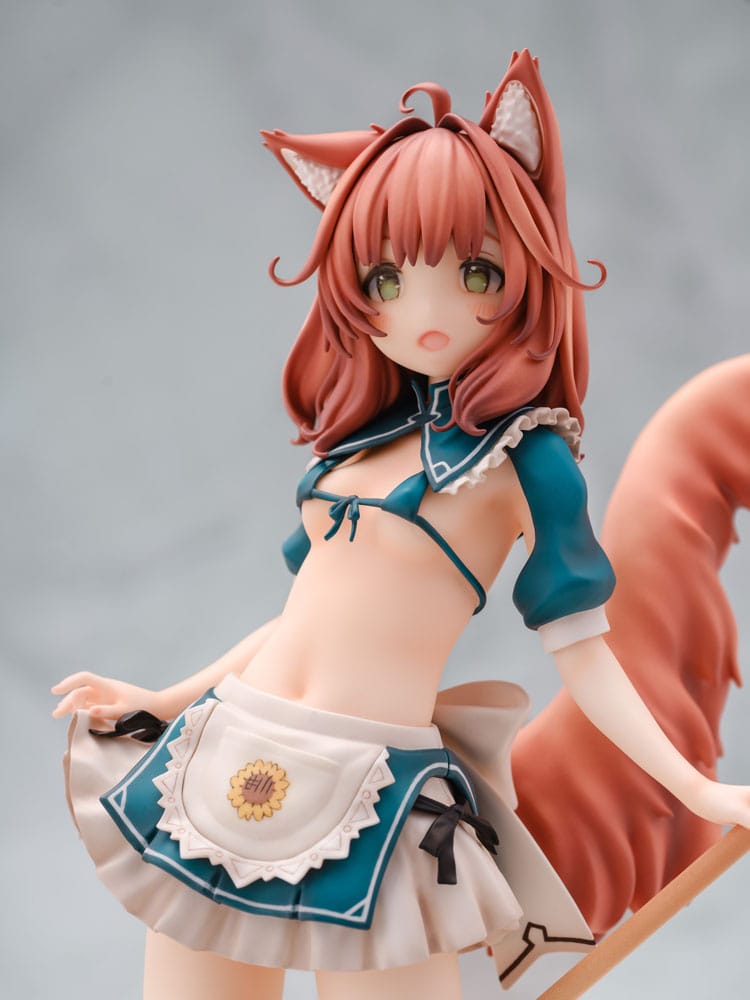Original Character by Sawayaka Samehada Statue 1/6 Animal Ears Maid Kikimora 25 cm Image 26