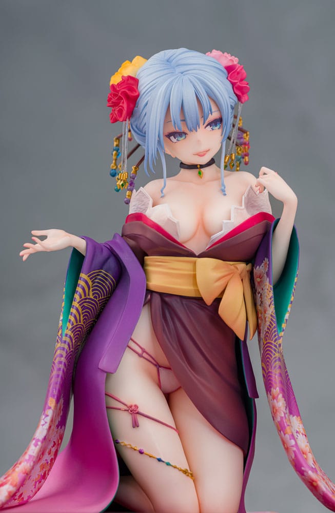 Original Character Statue 1/7 Shujuu Ecstasy Shion Oiran Ver. (Wholesome Ver.) 15 cm Image 11