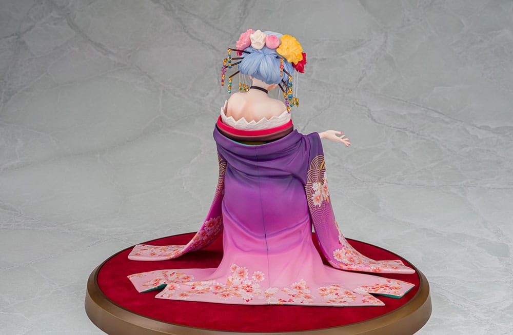 Original Character Statue 1/7 Shujuu Ecstasy Shion Oiran Ver. (Wholesome Ver.) 15 cm Image 15